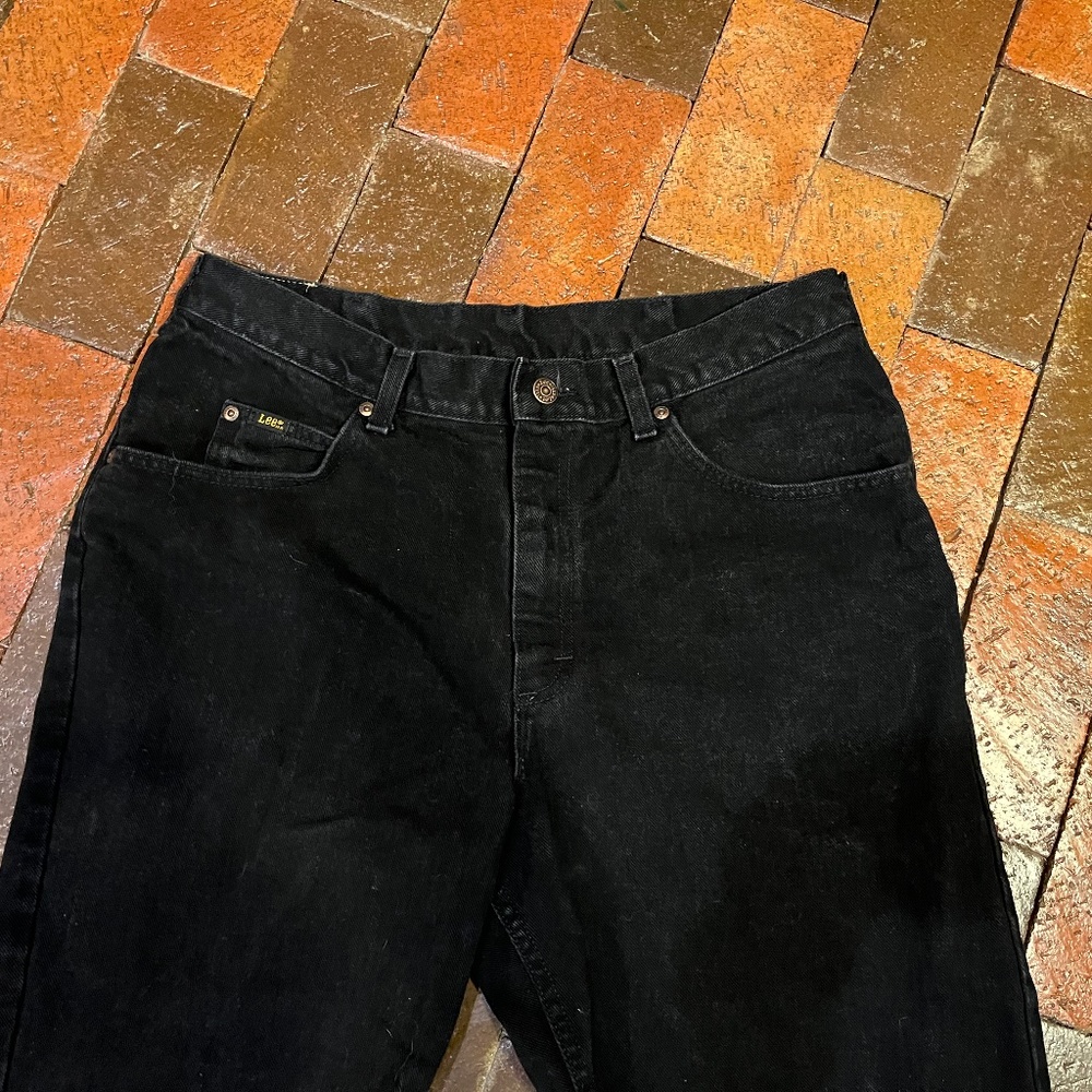 36 x 30 MEN JEANS-Lee Black 1022 - Picture 2 of 3